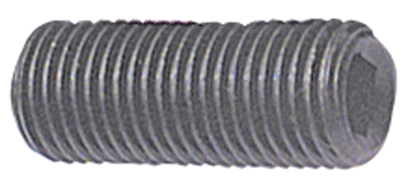 1-72 x 1/8 - Black Finish Heat Treated Alloy Steel - Socket Set Screws - Cup Point - Caliber Tooling