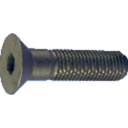 #10-32 × 3/8″ - Black Finish Heat Treated Alloy Steel - Cap Screws - Flat Head - Caliber Tooling