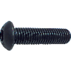 #10-24 × 7/8″ - Black Finish Heat Treated Alloy Steel - Cap Screws - Button Head - Caliber Tooling