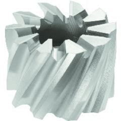 2-1/4 x 1-1/2 x 1 - Cobalt - Shell Mill - 10T - TiN Coated - Caliber Tooling