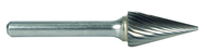 6mm EdgeHog Conical Carbide Bur SM-2M-D Standard Alt Diamond (Double) - Caliber Tooling