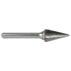 6.4mm EdgeHog Conical Miniature Carbide Bur SM-51M-D Std Alt. Diamond(Double) - Caliber Tooling