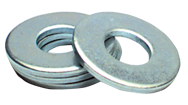 5/8 Bolt Size - Zinc Plated Carbon Steel - Flat Washer - Caliber Tooling