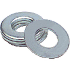 9/16″ Bolt Size - Zinc Plated Carbon Steel - Flat Washer - Caliber Tooling