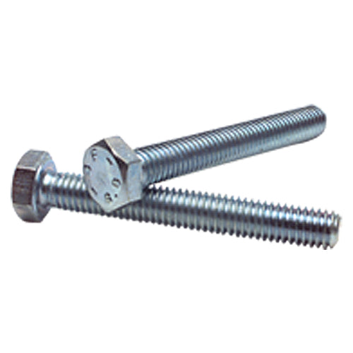 M6-1.00 mm × 25 mm - Zinc Plated Heat Treated Alloy Steel - Cap Screws - Hex - Caliber Tooling