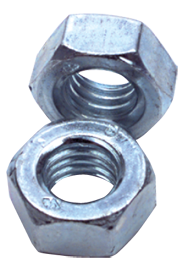 M16-2.00 - Zinc / Bright - Finished Hex Nut - Caliber Tooling