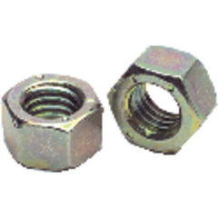 1/4″-28 - Zinc / Yellow / Bright - Finished Hex Nut - Caliber Tooling