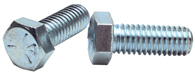 7/8-9 x 5 - Zinc Plated Heat Treated Alloy Steel - Cap Screws - Hex - Caliber Tooling