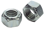 5/8-11 - Zinc / Bright - Stover Lock Nut - Caliber Tooling