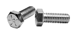 5/8-11 x 4-1/2 - Zinc / Yellow Plated Heat Treated Alloy Steel - Cap Screws - Hex - Caliber Tooling