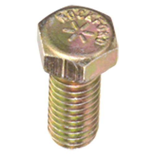 5/16″-18 × 1/2″ - Zinc / Yellow Plated Heat Treated Alloy Steel - Cap Screws - Hex - Caliber Tooling