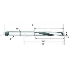 24010H-004IS T-A® Spade Blade Holder - Helical Flute- Series 1 - Caliber Tooling