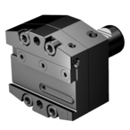 APBA-R-VDI40-25-HP CoroCut® QD Non-Rotating Adaptor - Angled Adjustable Type - Caliber Tooling