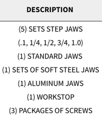 Snap Jaws - Basic 6" Set - Part #  6PKG-001 - Caliber Tooling