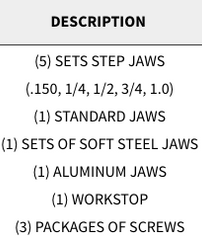 Snap Jaws - Basic 8" Set - Part #  8PKG-001 - Caliber Tooling