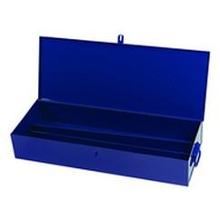 30-1/4 x 8-1/8 x 4-3/4" Blue Toolbox - Caliber Tooling