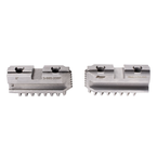 Hard Master Jaws for Scroll Chuck 6" 2-Jaw 2 Pc Set - Caliber Tooling