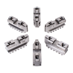 Hard Master Jaws for Scroll Chuck 6" 6-Jaw 6 Pc Set - Caliber Tooling