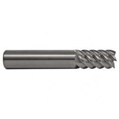 8mm TuffCut SS 6 Fl High Helix Non-Center Cutting End Mill - Caliber Tooling