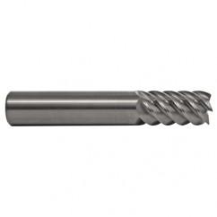 9mm TuffCut SS 6 Fl High Helix Non-Center Cutting End Mill - Caliber Tooling