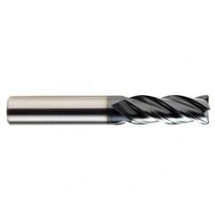 1/2 x 5/8 x 5/8 x 2-1/2 4Fl .015 C/R Carbide End Mill - TiALN - Caliber Tooling