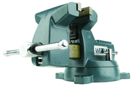 744, 740 Series Mechanics Vise - Swivel Base, 4" Jaw Width, 4-1/2" Jaw Opening, 3-7/8" Throat Depth - Caliber Tooling