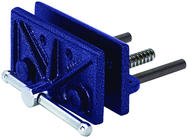 176, Light-Duty Woodworkers Vise - Mounted Base, 6-1/2" Jaw Width, 4-1/2" Maximum Jaw Opening - Caliber Tooling