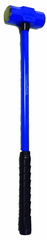 12 lb - 32" Fiberglass Handle - 2-1/4" Head Diameter - Soft Steel Sledge Hammer - Caliber Tooling