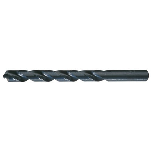 8.70mm RHS / RHC HSS 118 Degree Radial Point General Purpose Jobber Length Drill - Steam Oxide - Exact Industrial Supply