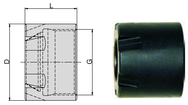 ER25M Top Clamping Nut -Mini - Caliber Tooling