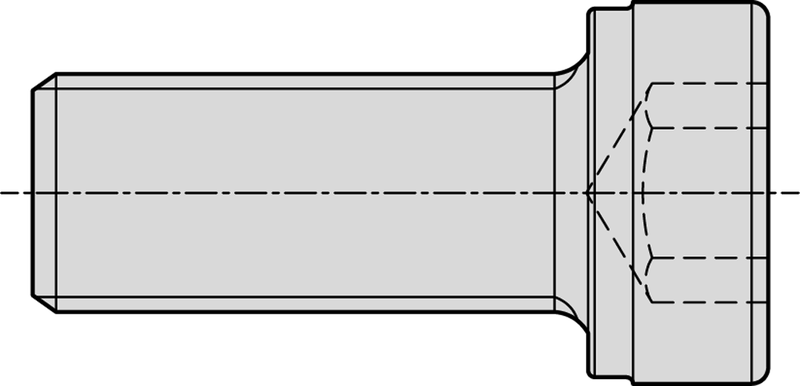 2" Pilot Shell Mill Locking Screw - Caliber Tooling