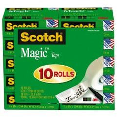 3/4X1000" 810K10 SCOTCH MAGIC TAPE - Caliber Tooling