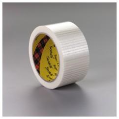 12X720 YDS 8959 CLEAR FILAMENT TAPE - Caliber Tooling