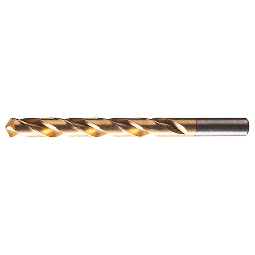 7.30mm RHS / RHC HSS 118 Degree Radial Point General Purpose Jobber Length Drill - TiN - Exact Industrial Supply