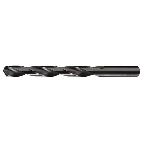 35/64 RHS / RHC HSS 118 Degree Radial Point General Purpose Drill - Steam Oxide - Exact Industrial Supply