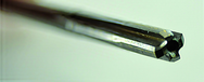 15/32 Dia- HSS - Straight Shank Straight Flute Carbide Tipped Chucking Reamer - Caliber Tooling