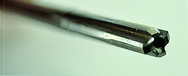 1/4 Dia- HSS - Straight Shank Straight Flute Carbide Tipped Chucking Reamer - Caliber Tooling