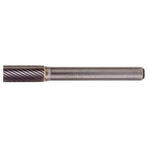 SA-42 Standard Cut Solid Carbide Bur-Cylindrical without End Cut - Exact Industrial Supply