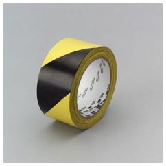 49X36 YDS 766 BLK/YLW HAZARD TAPE - Caliber Tooling