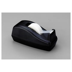 Scotch Deluxe Desk Tape Dispenser Black - C40 25mm Core Up To 19mm Wide - Caliber Tooling