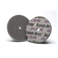 Scotch-Brite EXL Unitized Wheel XL-UW 2S Fine 3″ × 1/4″ × 1/4″ - Caliber Tooling