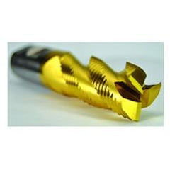 1/2" Dia. - 4" OAL - TiN M42 - Roughing SE EM - 3 FL - Caliber Tooling