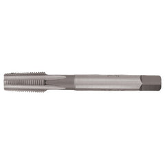 ‎1/4-18 NPTF 4 Flute HSS Medium Hook Taper CNC Extra Length Taper Pipe Tap- Bright - Exact Industrial Supply