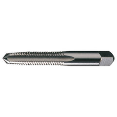 ‎1/4-20 UNC Flute Carbon Steel Standard Bottoming Chamfer Hand Tap- Bright - Exact Industrial Supply