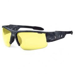 DAGR-TY YELLOW LENS SAFETY GLASSES - Caliber Tooling