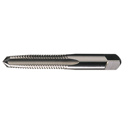 ‎1/2-13 UNC 4 Flute HSS Standard Taper Chamfer Hand Tap- Bright - Exact Industrial Supply