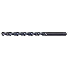 7/16″ RHS / RHC HSS 118 Degree Radial Point Extra Length Drill - Steam Oxide - Exact Industrial Supply