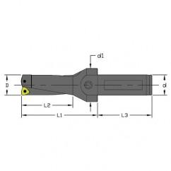 UD-1812-2D-150 2XD Indexable Drill - Caliber Tooling