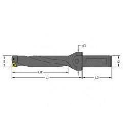 UD-0906-4D-075 - .906" Dia - Indexable Drill - Coolant Thru - Caliber Tooling