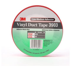 3M Vinyl Duct Tape 3903 Red 2″ × 50 yd 6.5 mil 2 Individually Wrapped Conveniently Packaged - Caliber Tooling